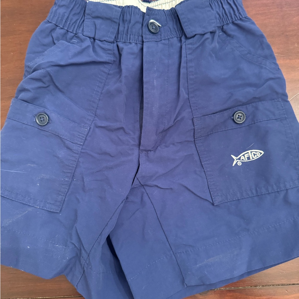 AFTCO Kids Navy Blue Shorts